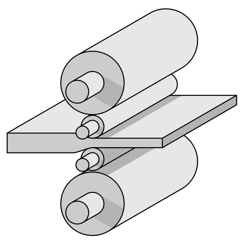 lithium batteries calendaring process illustration 