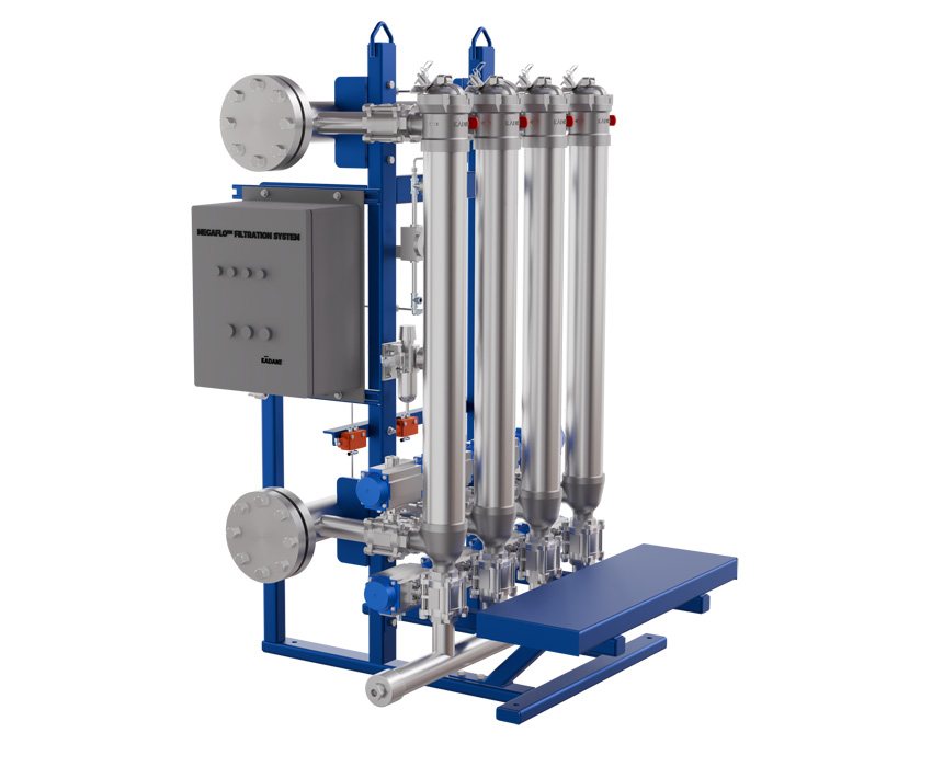 MegaFlo Filter Internal Backwash
